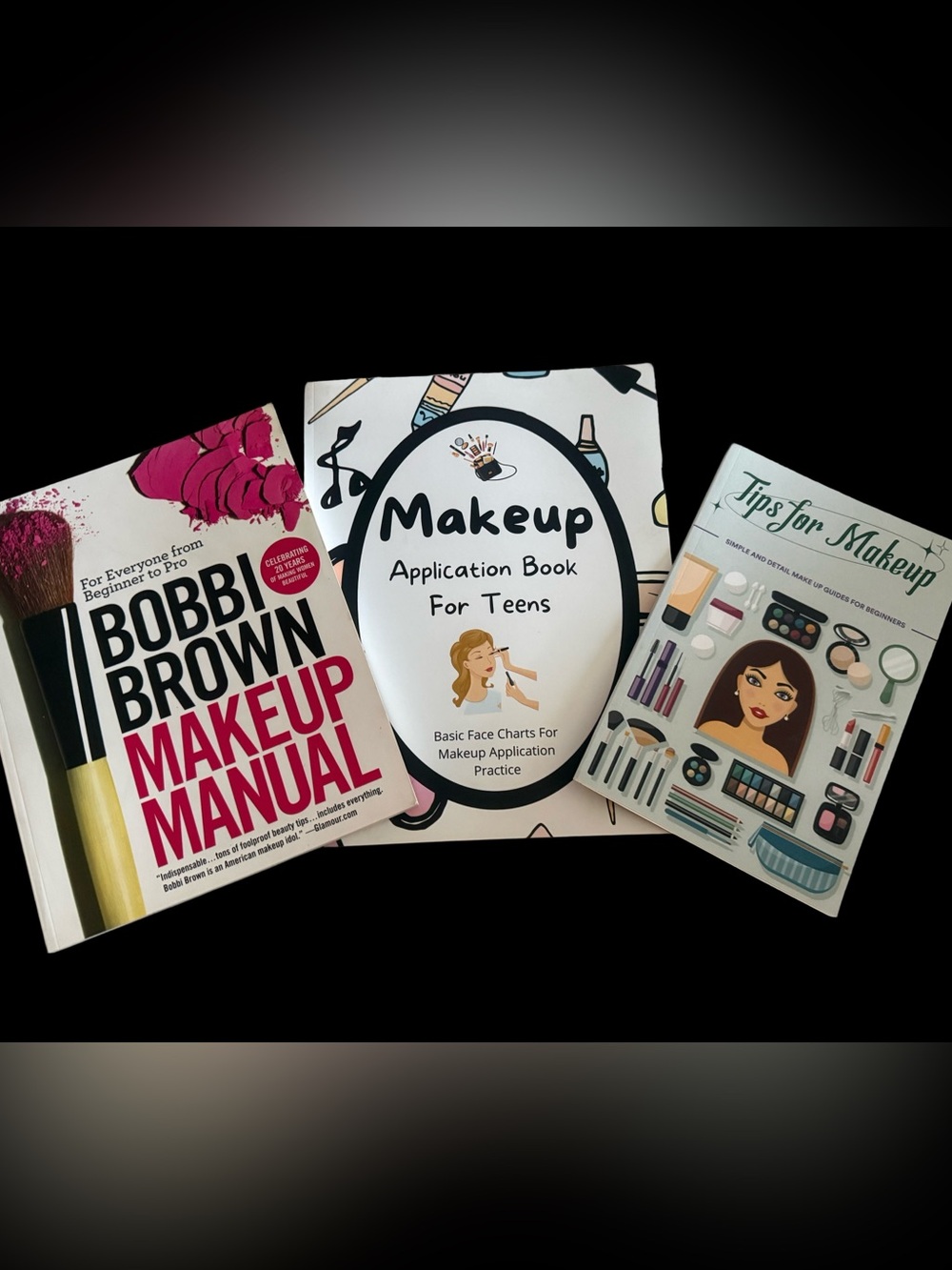 NWT Lot 3 Bobbi Brown Makeup Manual, Tips for Makeup, Makeup Application Book
